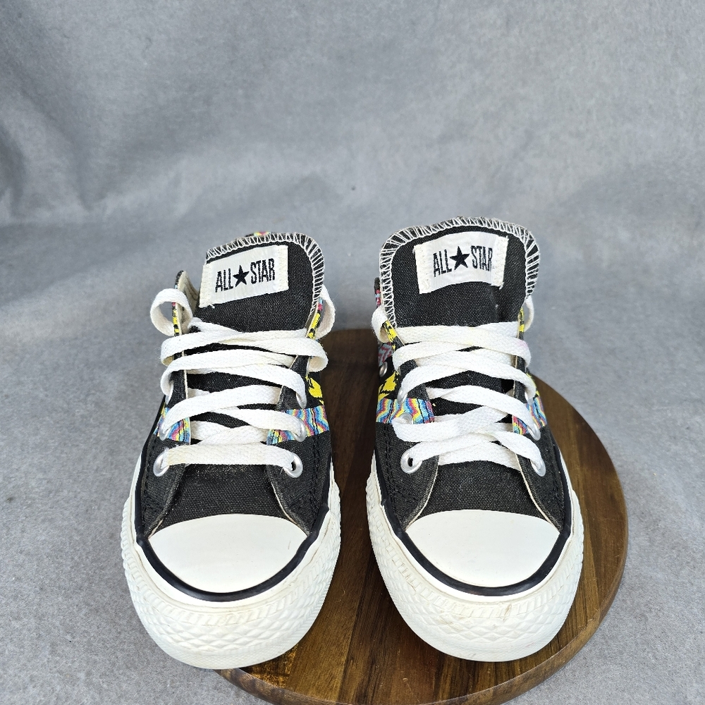 Converse All Star Black Multicolor Southwestern Themed Sneakers Womens Size 6.5 - Picture 4 of 8
